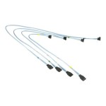 ซุปเปอร์ไมโคร CBL-0180L-01 SATA Set of Round Straight-Right Angle 70/59/48/38