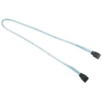 ซุปเปอร์ไมโคร CBL-0207L SATA Round Straight-Straight 0.59m Cable