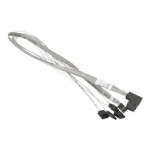 ซุปเปอร์ไมโคร CBL-SAST-0880 21-inch Mini SAS to 4 x SATA Cable