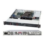 ซุปเปอร์ไมโคร CSE-111TQ-600CB Server Chassis 1U Rackmount