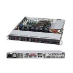 ซุปเปอร์ไมโคร CSE-113TQ-563CB Server Chassis 1U Rackmount