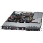 ซุปเปอร์ไมโคร CSE-113TQ-R500CB Server Chassis 1U Rackmount