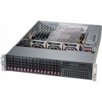 ซุปเปอร์ไมโคร CSE-213AC-R1K23LPB Server Chassis 2U Rackmount