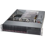 ซุปเปอร์ไมโคร CSE-213BAC8-R1K23LPB Server Chassis 2U Rackmount 1200W/1000W Power Supply