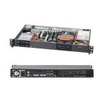 ซุปเปอร์ไมโคร CSE-510T-203B Server Chassis 1U Rackmount