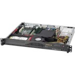 ซุปเปอร์ไมโคร CSE-512-203B Server Chassis 1U Rackmount With Front USB