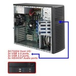 ซุปเปอร์ไมโคร CSE-732D4-903B SuperChassis SC732D4-903B Mid-tower System Cabinet