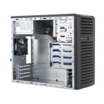 ซุปเปอร์ไมโคร CSE-732D4F-500B Mid-Tower Chassis 500W Power Supply