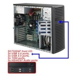 ซุปเปอร์ไมโคร CSE-732D4F-903B Mid-Tower Chassis PS2/ATX 900W Multiple Outputs Power Supply