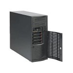 ซุปเปอร์ไมโคร CSE-733TQ-668B Mid-Tower Chassis 668W Power Supply