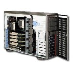 ซุปเปอร์ไมโคร CSE-747TQ-R1K28B 4U Rackmount 2x 1280W Power Supply