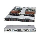 ซุปเปอร์ไมโคร CSE-809T-1200B Server Chassis 1U Rackmount