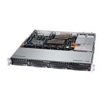 ซุปเปอร์ไมโคร CSE-813MFTQ-R606CB Server Chassis 1U Rackmount