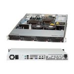 ซุปเปอร์ไมโคร CSE-813T-441CB Server Chassis 1U Rackmount