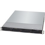 ซุปเปอร์ไมโคร CSE-815TQ-R700CB Server Chassis 1U Rackmount