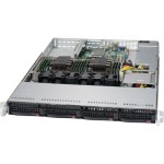 ซุปเปอร์ไมโคร CSE-815TQC-605WB Server Chassis 1U Rackmount