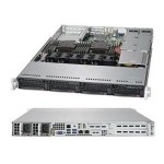 ซุปเปอร์ไมโคร CSE-815TQC-706WB2-1P Server Chassis 1U Rackmount 700W Power Supply