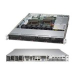 ซุปเปอร์ไมโคร CSE-815TQC-R706CB Server Chassis 1U Rackmount