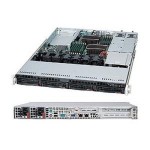 ซุปเปอร์ไมโคร CSE-815TQC-R706WB Server Chassis 1U Rackmount