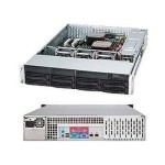 ซุปเปอร์ไมโคร CSE-825TQ-600LPB Server Chassis 2U Rackmount 600W Power Supply