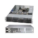 ซุปเปอร์ไมโคร CSE-825TQ-R500WB Server Chassis 2U Rackmount