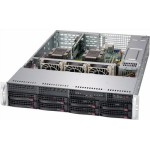 ซุปเปอร์ไมโคร CSE-825TQC-R1K03WB Server Chassis 2U Rackmount
