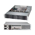 ซุปเปอร์ไมโคร CSE-826BAC12-R1K23LPB 2U Chassis Rackmount 1200W/1000W Power Supply