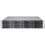ซุปเปอร์ไมโคร CSE-826BE2C-R741JBOD Server Chassis 2U Rackmount
