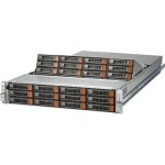 ซุปเปอร์ไมโคร CSE-826SE1C-R1K02JBOD Server Chassis 2U Rackmount