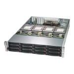 ซุปเปอร์ไมโคร CSE-829HAC12-R1K62LPB 2U Rackmount 1600W Power Supply