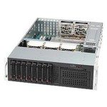 ซุปเปอร์ไมโคร CSE-835TQ-R921B Server Chassis 3U Rackmount 920W Power Supply