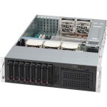 ซุปเปอร์ไมโคร CSE-835TQC-R1K03B Server Chassis 3U Rackmount 800/1000W Power Supply