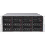 ซุปเปอร์ไมโคร CSE-846BE1C-R1K23B Server Chassis 4U Rackmount