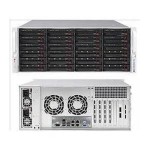 ซุปเปอร์ไมโคร CSE-846BE2C-R1K23B Server Chassis 4U Rackmount
