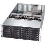 ซุปเปอร์ไมโคร CSE-846XE2C-R1K23B Server Chassis 4U Rackmount