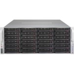ซุปเปอร์ไมโคร CSE-847BA-R1K23LPB Server Chassis 4U Rackmount 1200W/1000W Power Supply
