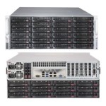 ซุปเปอร์ไมโคร CSE-847BE1C4-R1K23LPB Server Chassis 4U Rackmount