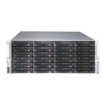 ซุปเปอร์ไมโคร CSE-847BE1C4-R1K23LPB4 4U Rackmount 1200W/1000W Power supply