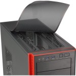 ซุปเปอร์ไมโคร CSE-GS50-000R Mid-Tower Chassis NO Power Supply - Motherboard up to 12in
