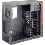 ซุปเปอร์ไมโคร CSE-GS5B-000R Mid-Tower Chassis NO Power Supply - Supports