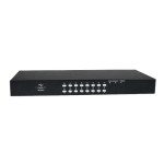 อโวเซนต์ DSR2020-001 16-Port PS/2 Cat5 1 Local User 8 IP Users KVM Switch