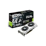ASUS DUAL-GTX1060-O6G GeForce GTX 1060 6GB GDDR5 192-Bit 2x HDMI/ 2x DisplayPort/ HDCP/ DVI-D PCI Express 3.0 Video Graphics Card