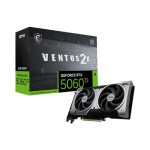 MSI G506T-16V2CP Graphic Card GeForce RTX 5060 Ti 16G VENTUS 2X OC PLUS 16GB GDDR7 Memory PCI Express Gen 5 x16 (uses x8) Quad Display