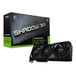 MSI G507T-16S3C Graphic Card GeForce RTX 5070 Ti 16G SHADOW 3X OC 16GB GDDR7 Memory PCI Express Gen 5 Quad Display