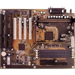 กิกะไบต์ GA-686LX Slot 1 Intel 440LX Chipset ATX Motherboard Pentium II 66MHz