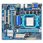 กิกะไบต์ GA-MA78LM-S2 Desktop Motherboard AMD 760G Chipset Socket AM3 PGA-941 ATX