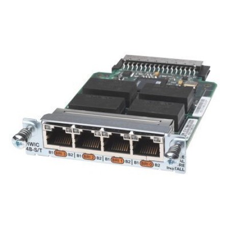ซิสโก้ HWIC-4B-S/T 4-port ISDN BRI High-Speed WAN Interface Card