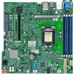 ซุปเปอร์ไมโคร X12SCQ Socket LGA1200 Intel Q470E Chipset Micro-ATX System Board