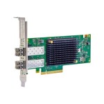 บรอดคอม LPE36002-M64 Emulex 2 Port 64GFC Short Wave Optical LC SFP+ Host Bus