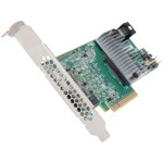 บรอดคอม LSI00414 MegaRAID 4-Ports SAS/SATA PCI Express 3.0 1GB Cache Low